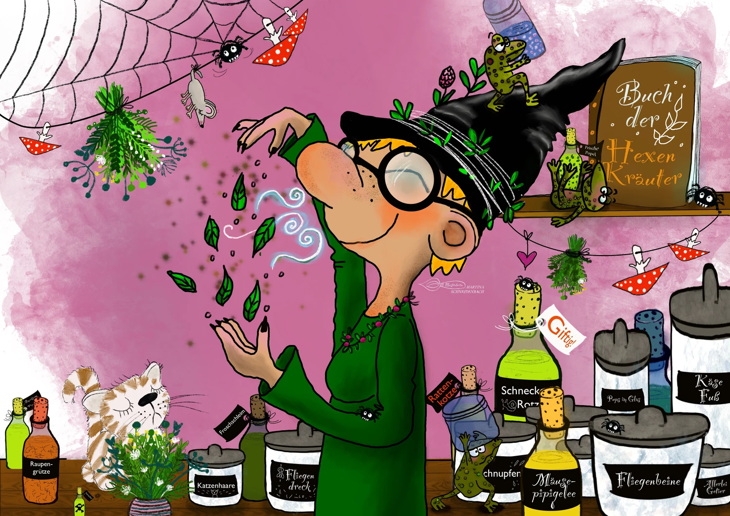 Illustration - Martina Schneidenbach — Gera — Liebesgrüße